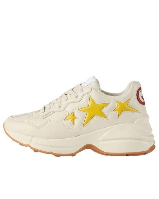 Gucci White (Wmns) Rhyton Sneakers 'Cream'