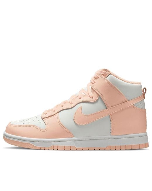 Nike Pink (Wmns) Dunk High 'Crimson Tint'