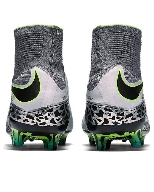 Nike Green Hypervenom Phantom Ag Pro 'Platinum Ghost' for men