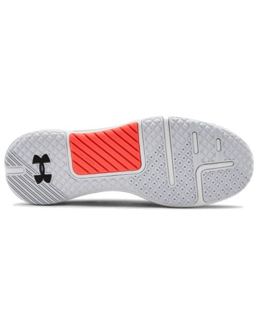 Under Armour White Hovr Rise Low Tops Professional for men