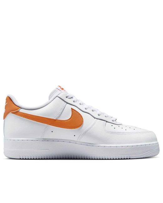 Nike White Air Force 1 Low '07 Monarch' for men