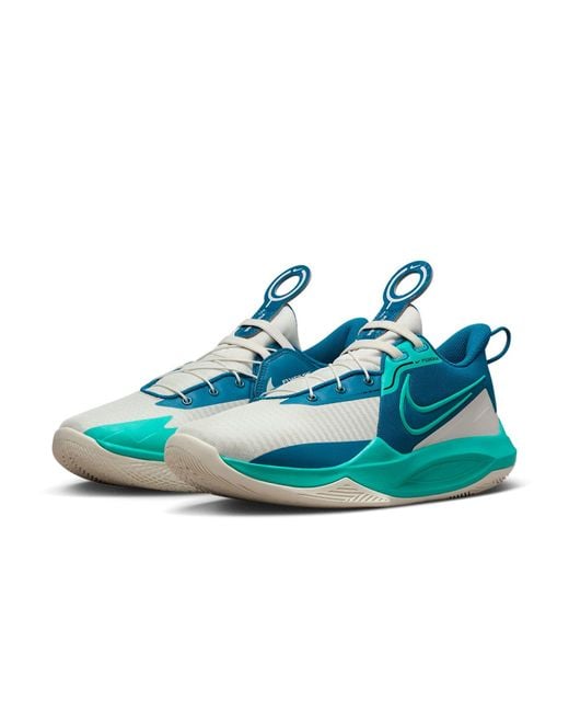 Nike Blue Precision 6 Flyease 'Industrial Emerald' for men