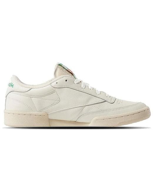Reebok White Club C 1985 Tv 'Chalk Glen' for men
