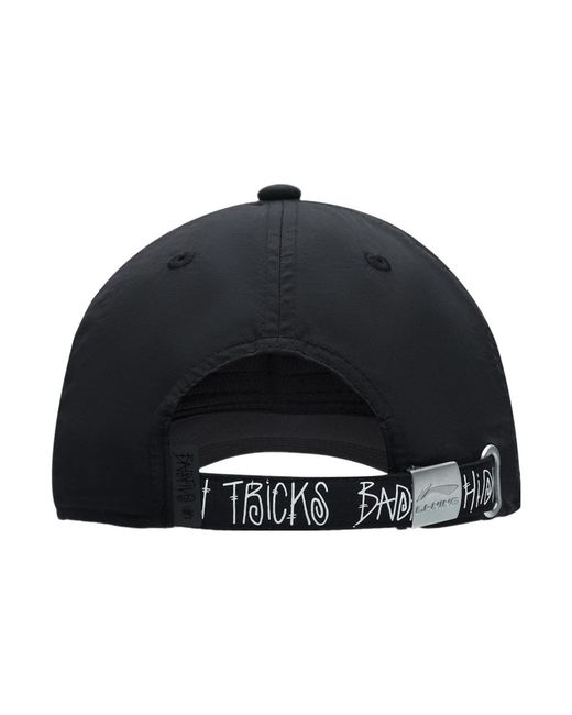 Li-ning Black Badfive Logo Baseball Cap