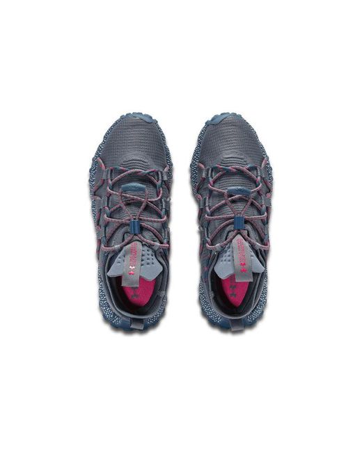 Under Armour Blue Hovr Summit Ft Cuff 'Gravel Harbor' for men