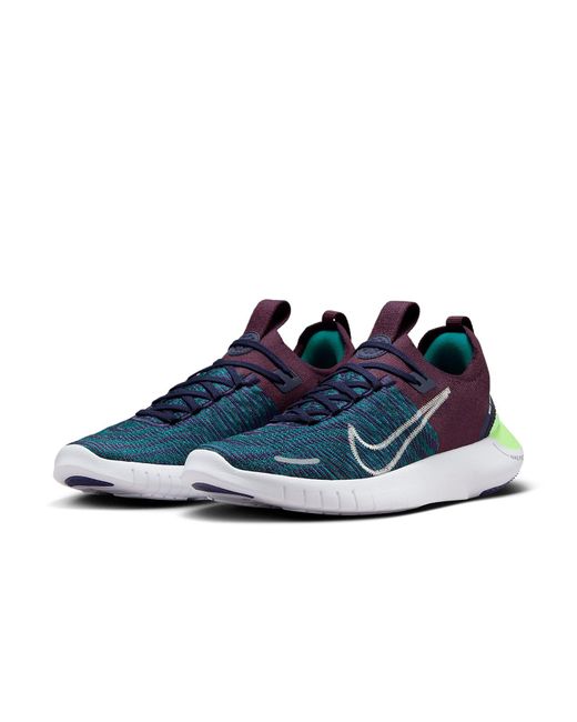 Nike Blue Free Rn Next Nature 'Geode Burgundy Crush' for men