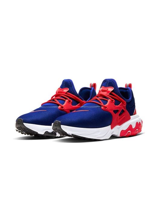 Presto Shoes Nike React Presto Red White Blue Ubuy Men Nike Presto - Main Image