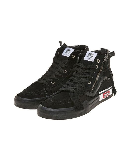 Vans Black Sk8-Hi Reissue Cap Cut And Paste for men