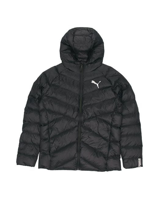 PUMA Black Packlite Down Jacket for men