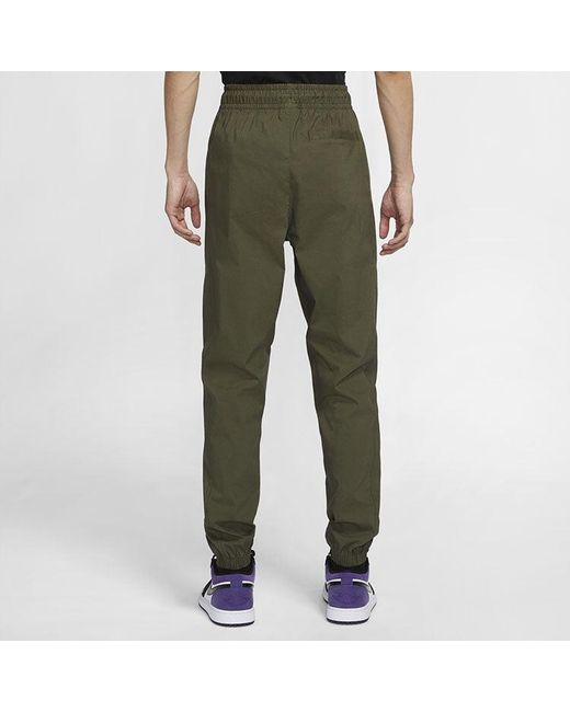Nike Green As J Jumpman Wvn Pant Cargo Khaki for men