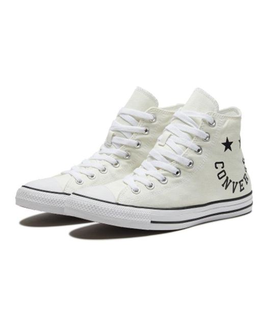 Converse White Cheerful Chuck Taylor All Star High Top Egret for men