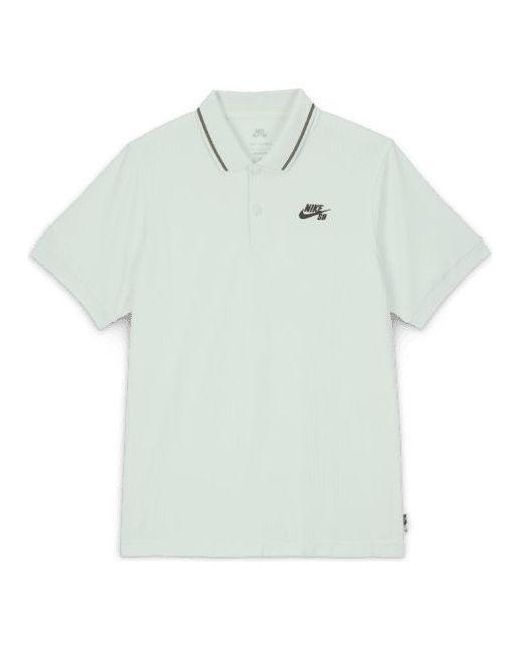 Nike Blue Sb Dri-Fit Adv Short-Sleeve Skate Polo 'Federation Agnostic' for men