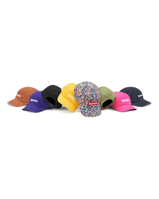 Supreme Washed Chino Twill Camp Cap