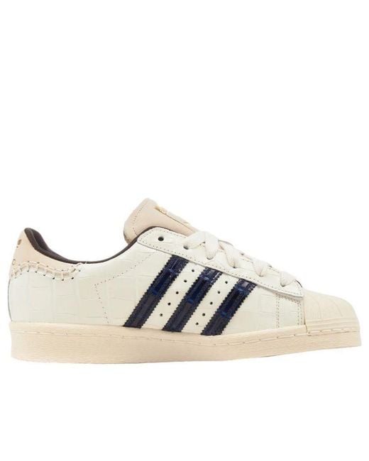Adidas Blue X Wales Bonner Superstar 'Ivory' for men