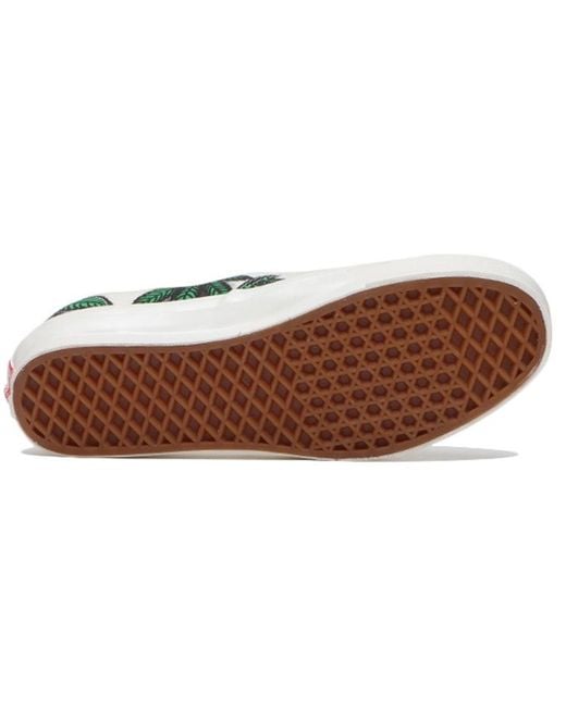 Vans Green Og Authentic Lx 'Sweet Leaf for men