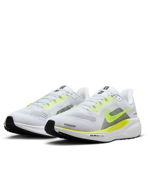 Nike White Air Zoom Pegasus 41 Volt' for men