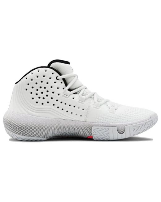 Under Armour White Hovr Havoc 2 Halo' for men