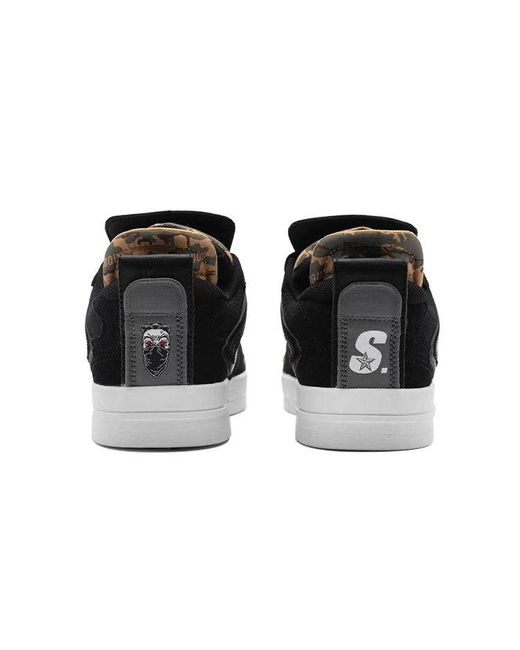 Li-ning Black (Wmns) Weiwu Pro Sta Skate Shoes Camo'
