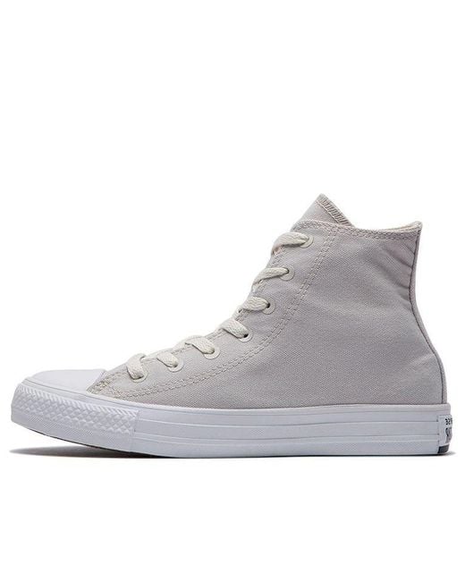 Converse Gray Chuck Taylor All Star Hi 'Pale Putty' for men