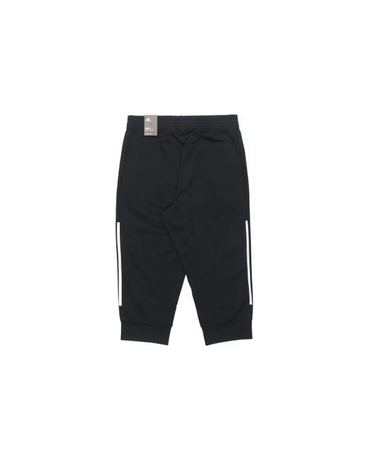 Adidas Black Ai Pnt 34 Lwft Sports Stripe Woven Long Pants for men