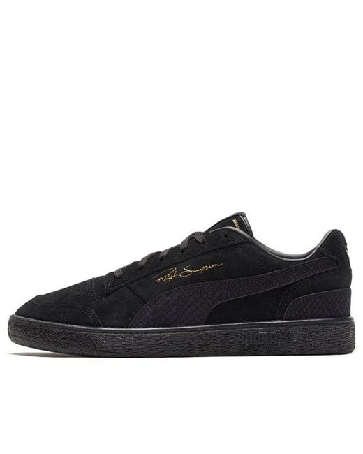 PUMA Black Ralph Sampson Lo Reptile for men