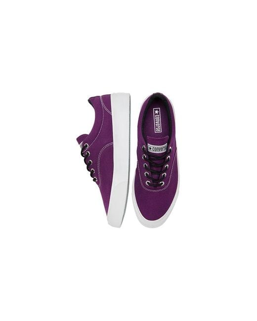 Converse Purple Skid Grip 80 Canvas 'Nightfall' for men