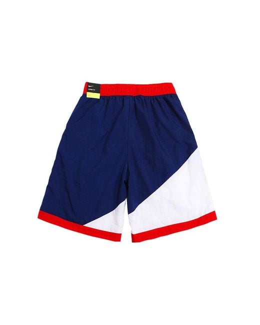 Nike Blue Dri-Fit Throwback Usa for men