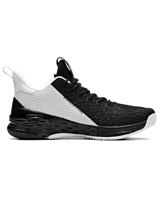 Anta Black Klay Thompson 4 Low 'Ink Flow' for men
