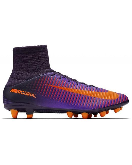 Nike Mercurial Veloce 3 Df Ag 'purple Black Orange' for Men | Lyst