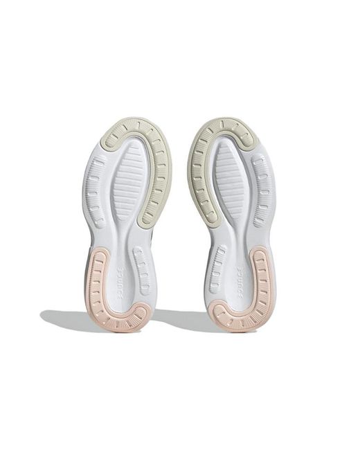 Adidas White (Wmns) Alphaedge + Running Shoes