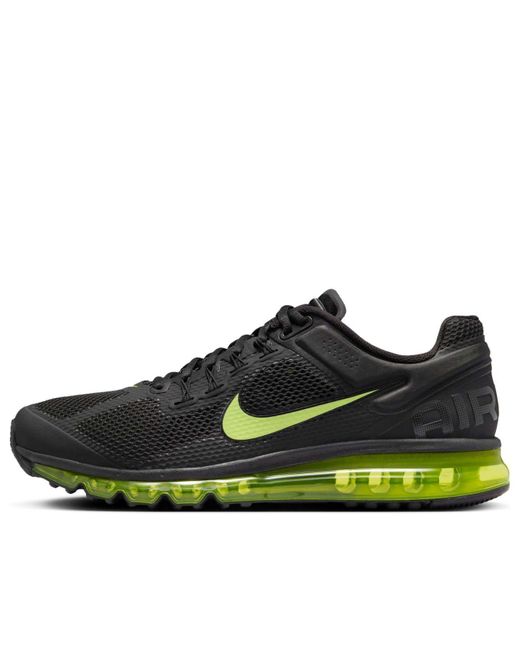 Nike Black Air Max 2013 Volt' for men