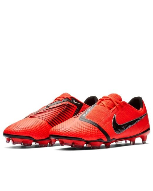 Nike Red Phantom Venom Elite Fg 'Bright Crimson' for men