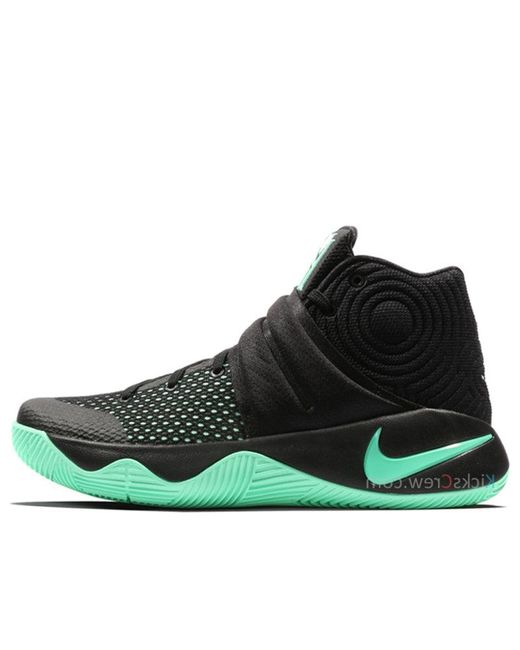kyrie 2 black and green