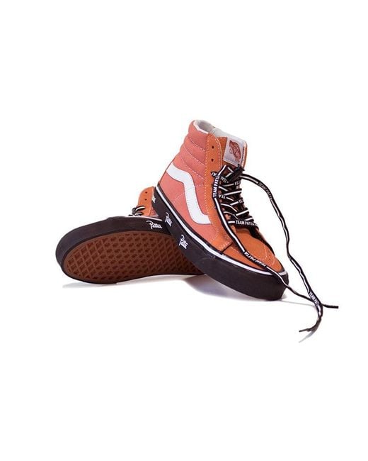 Vans Red Patta X Sk8-Hi 38 Reissue 'Langoustino' for men