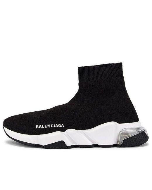 Balenciaga Black (Wmns) Speed Sneaker 'Clear Sole