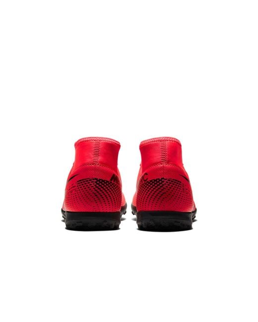 Nike Red Mercurial Superfly 7 Club Tf Turf for men