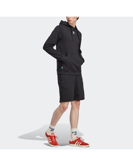 Adidas Black Originals Essentials+ Made With Hemp Shorts for men