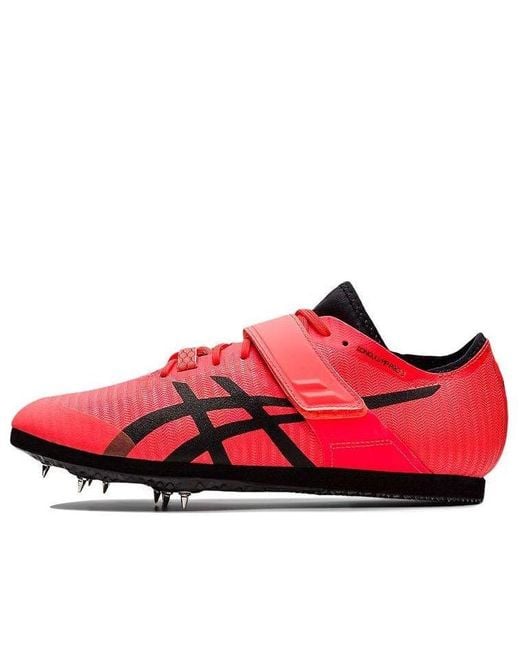 Asics Red Long Jump Pro 3 'Sunrise' for men