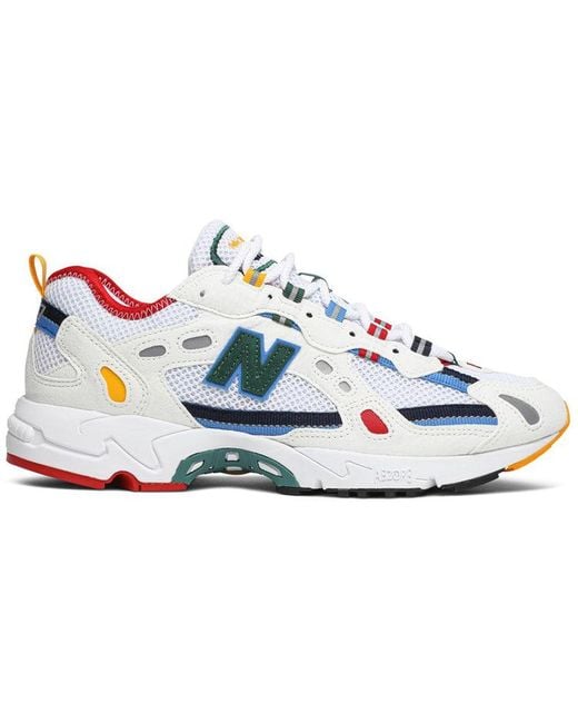 New Balance White X Aime Leon Dore 827 for men