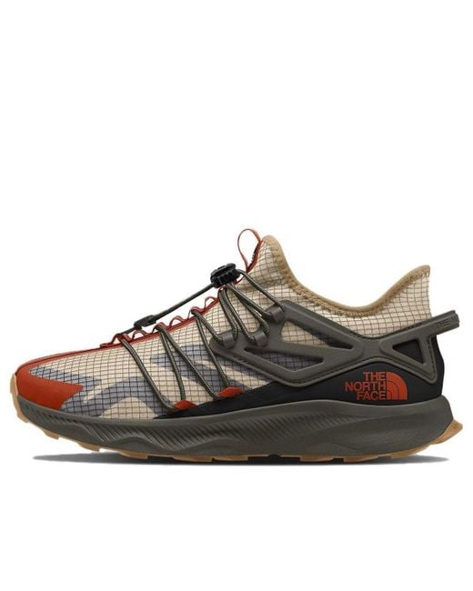 The North Face Brown Oxeye Tech Running Shoes for men