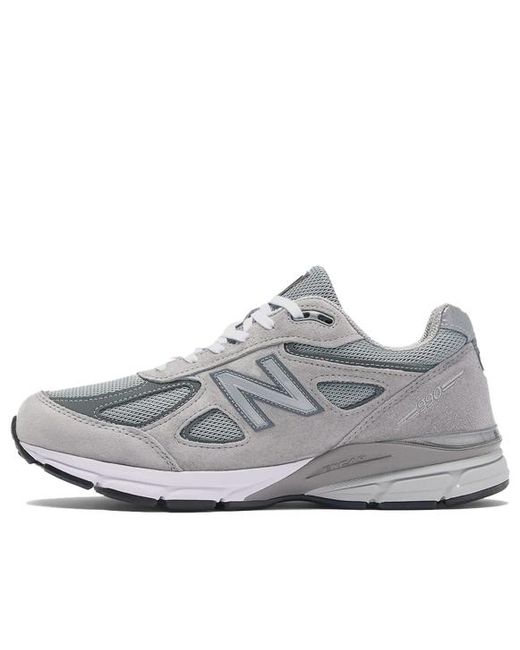New Balance Gray 990 V4 Core 'Made for men