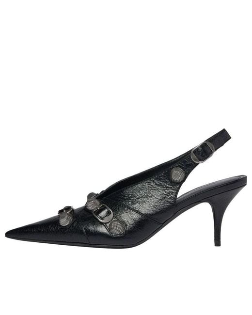 Balenciaga Black (Wmns) Cagole Slingback 70Mm Pumps
