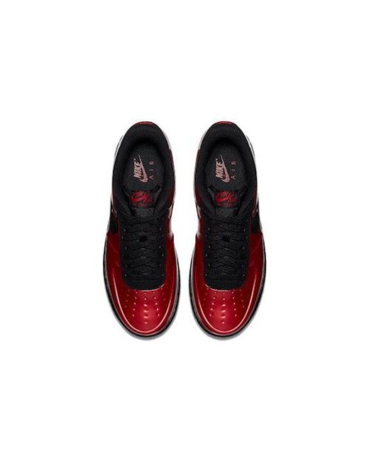 Nike Red Air Force 1 Foamposite Pro 'Cough Drop' for men