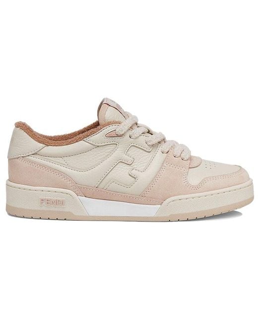 Fendi Natural (Wmns) Match Low Top Suede
