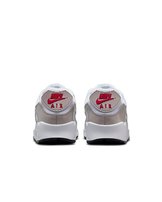 Nike White (Wmns) Air Max 90 'Light Iron Ore'
