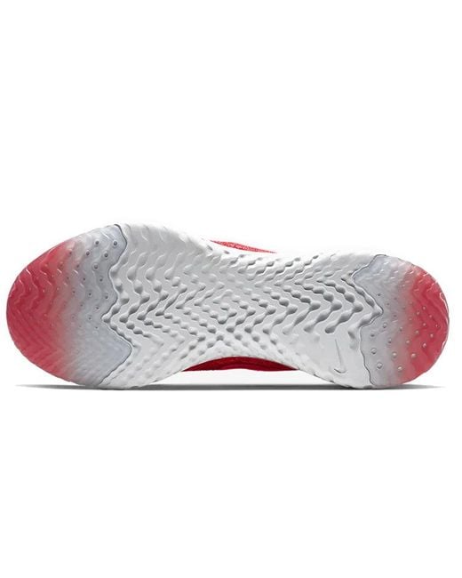 Nike Red Epic React Flyknit 2 'Chile' for men
