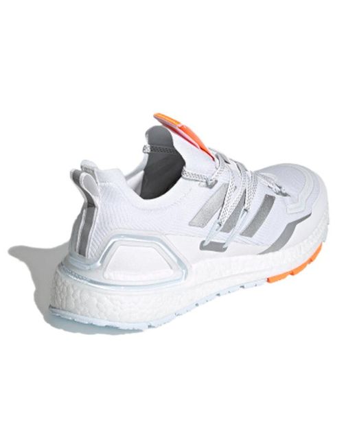 Adidas White Ultraboost 20 Explorer Metallic' for men