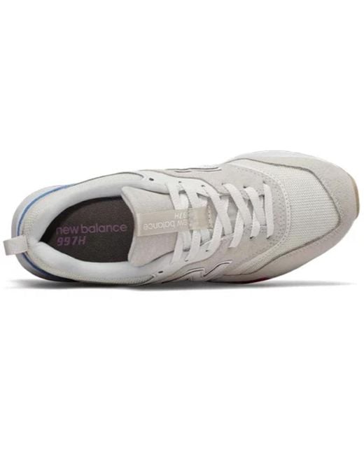 New Balance White 997