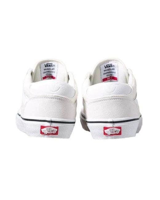 Vans White Rowan Pro Shoes for men