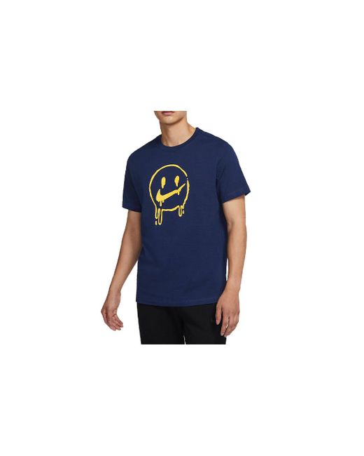 Nike Blue As Nk Tee Plb 1.0 Void for men